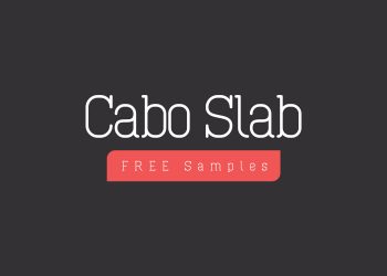 Cabo Slab Free Font