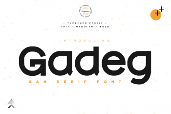 Gadeg Free Font