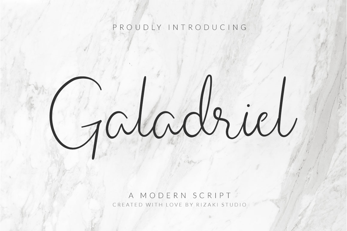 Galadriel Free Font