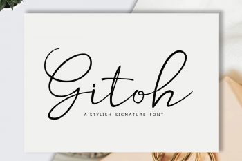 Gitoh Free Font