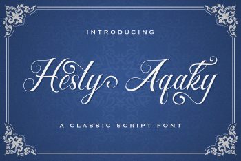 Hesty Aqaky Free Font