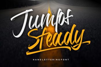 Jumps Steady Free Font