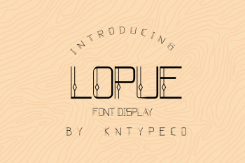 Lopue Free Font