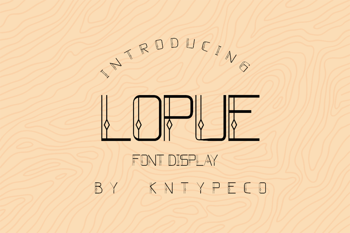 Lopue Free Font