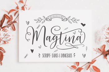 Magtina Free Font