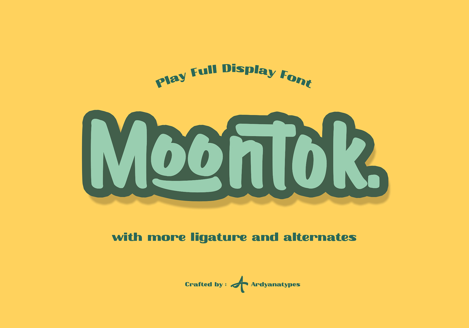 Moontok Free Font