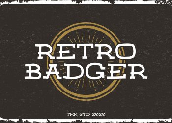 Retro Badger Free Font