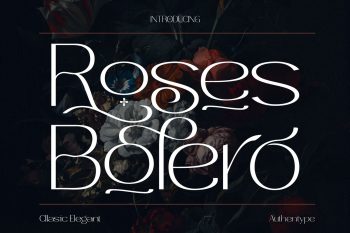 Roses Bolero Free Font