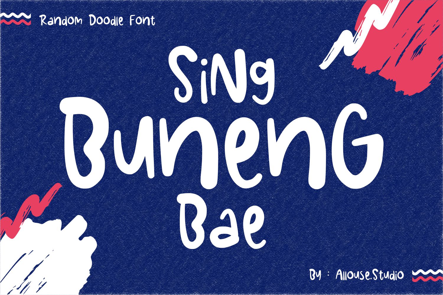 Sing Buneng Bae Free Font