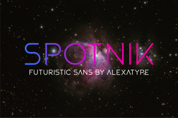 Spotnik Free Font