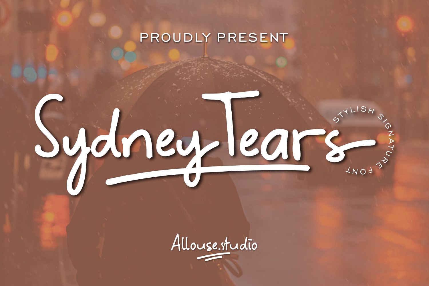 Sydney Tears Free Font