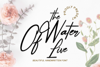 The Water of Life Free Font