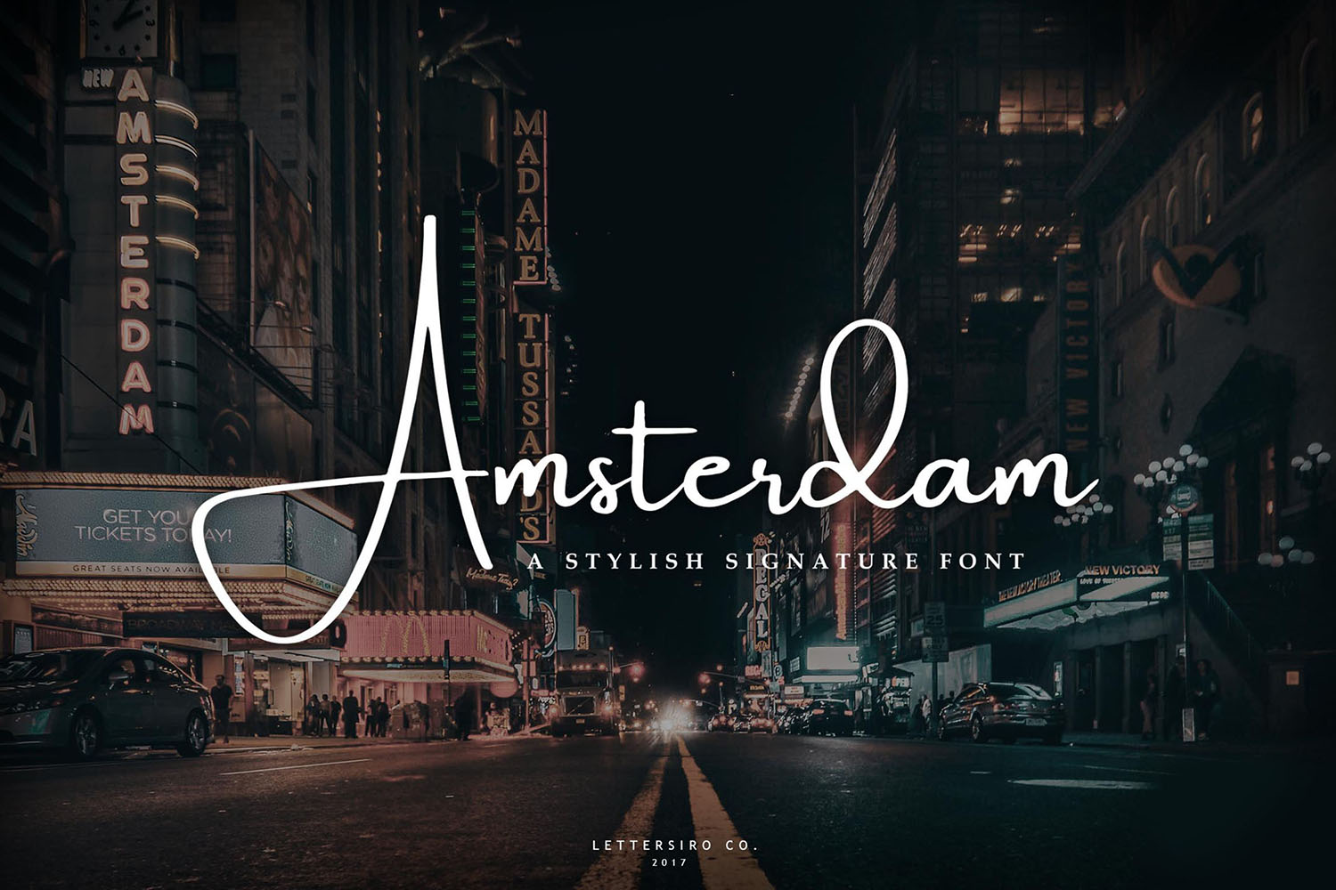 Amsterdam Free Font