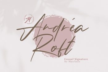 Andrea Roft Free Font