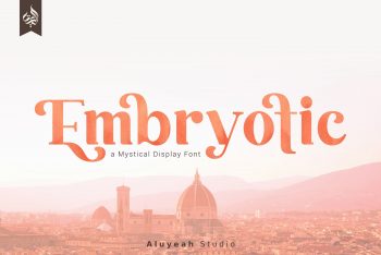 Embryotic Free Font
