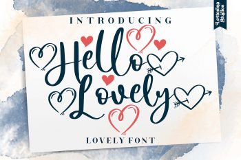 Hello Lovely Free Font