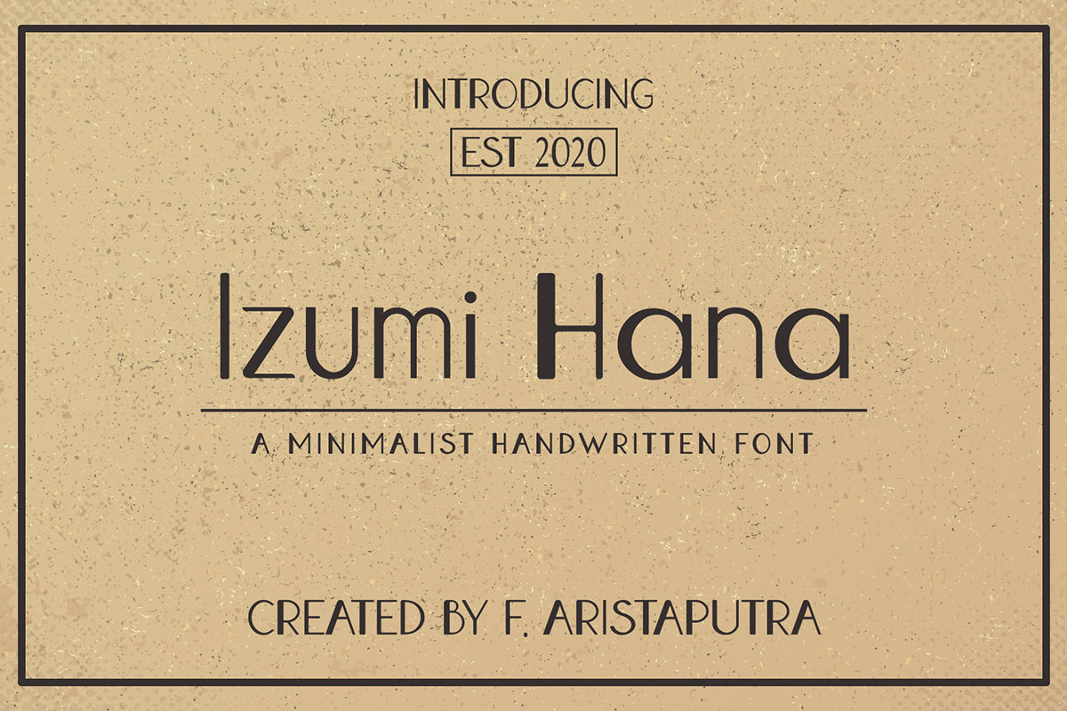 Izumi Hana Free Font