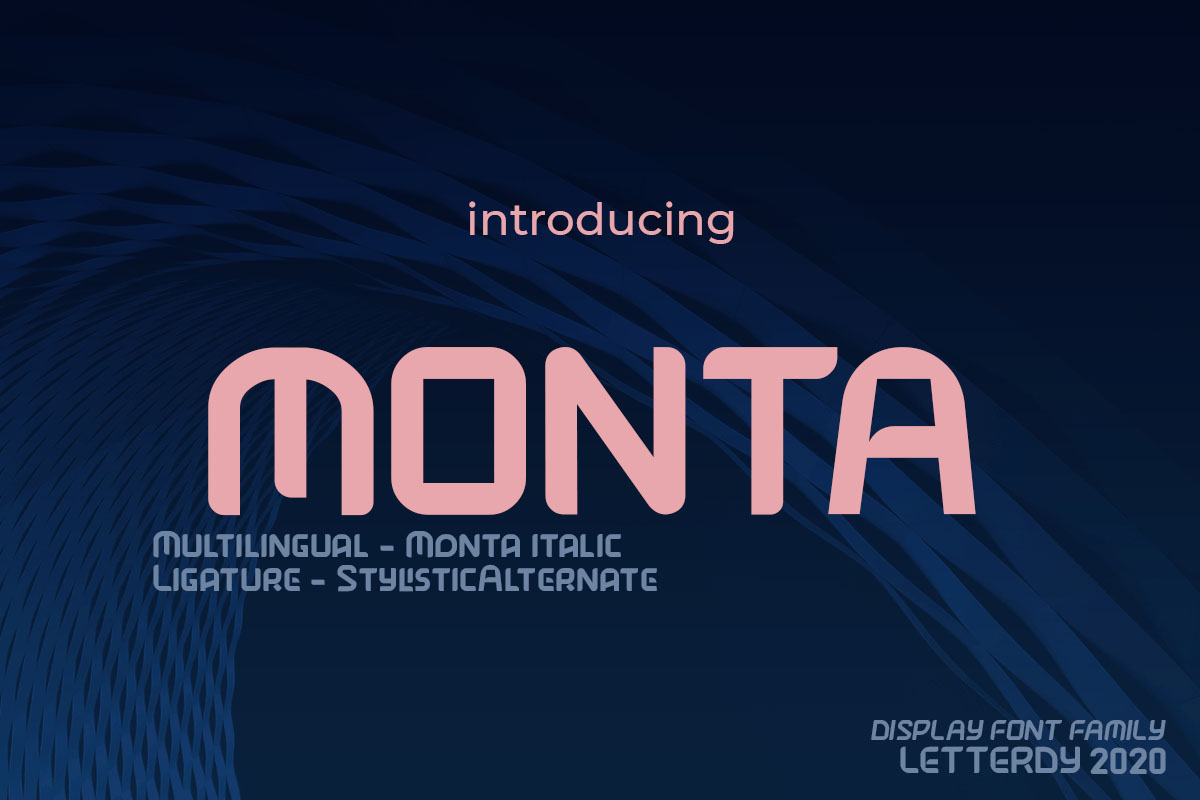 Monta Free Font