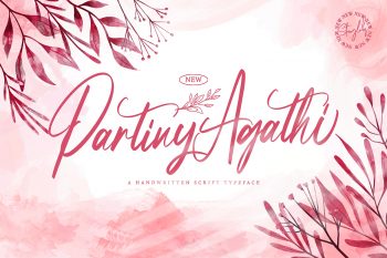 Partiny Agathi Free Font