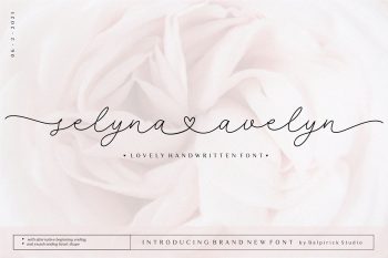 Selyna Avelyn Free Font
