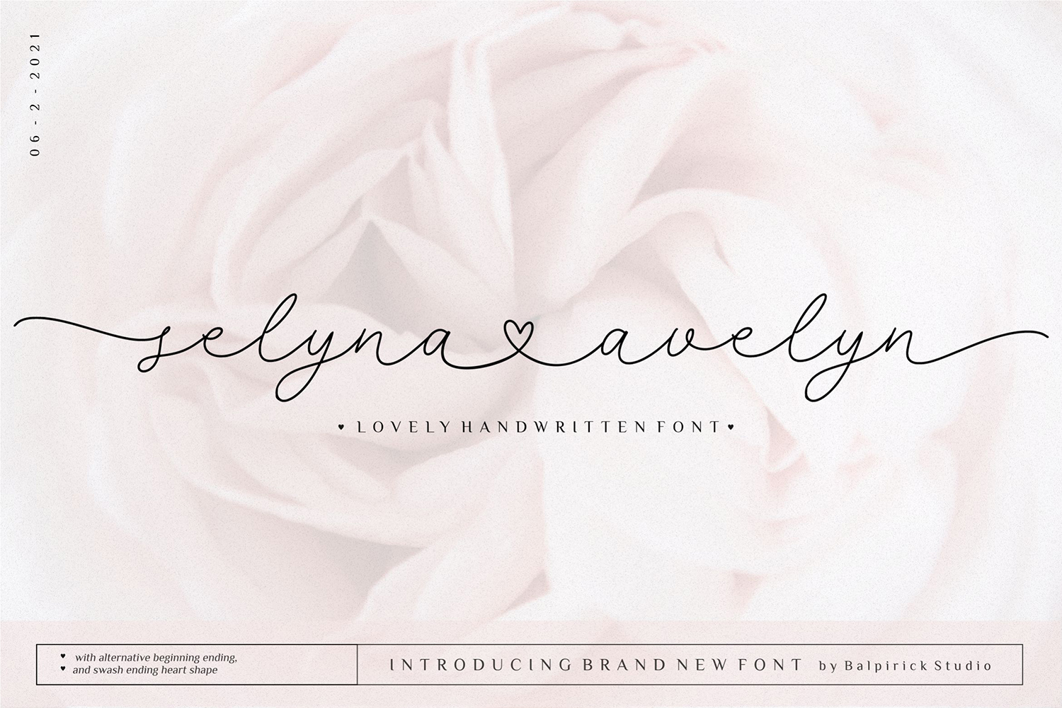 Selyna Avelyn Free Font