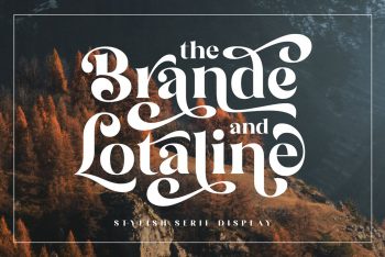 The Brande and Lotaline Free Font
