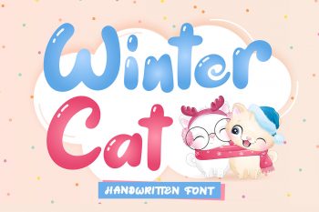 Winter Cat Free Font