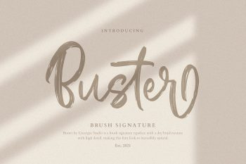 Buster Brush Free Font
