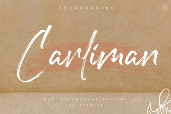 Carliman Free Font