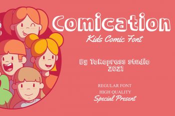 Comication Free Font