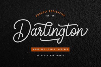 Darlington Free Font