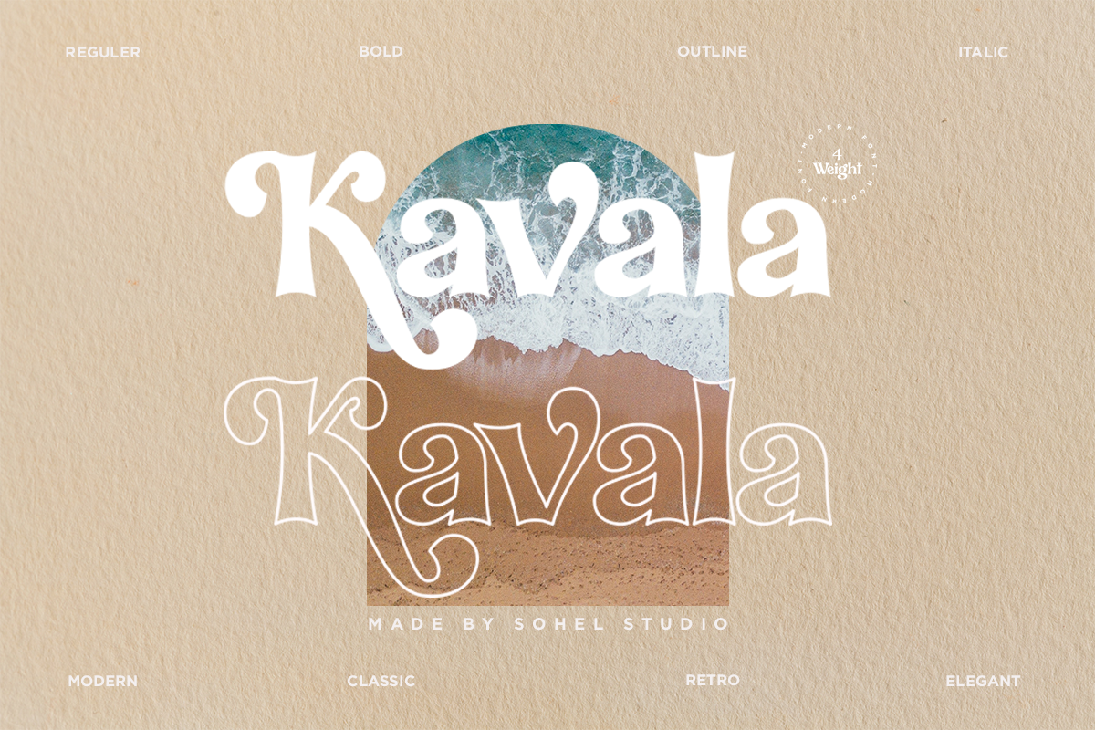 Kavala Free Font