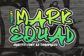 Mark Squad Free Font