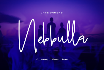 Nebbulla Free Font Duo