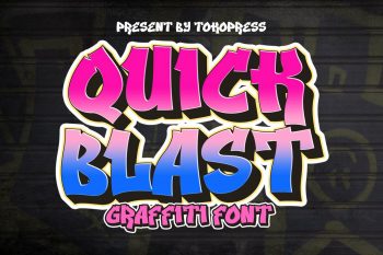 Quick Blast Free Font