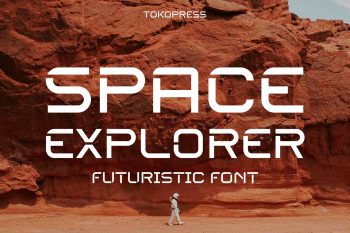 Space Explorer Free Font