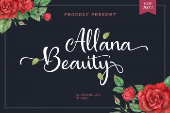 Allana Beauty Free Font