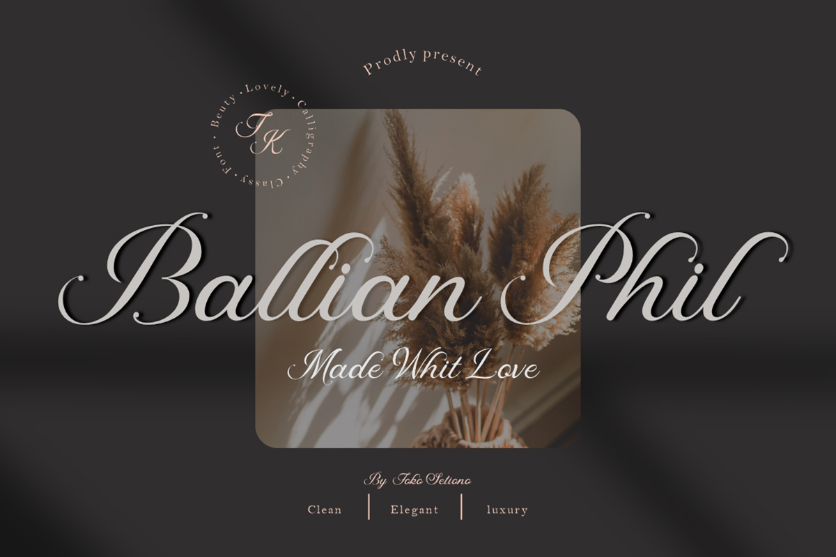 Ballian Phil Free Font