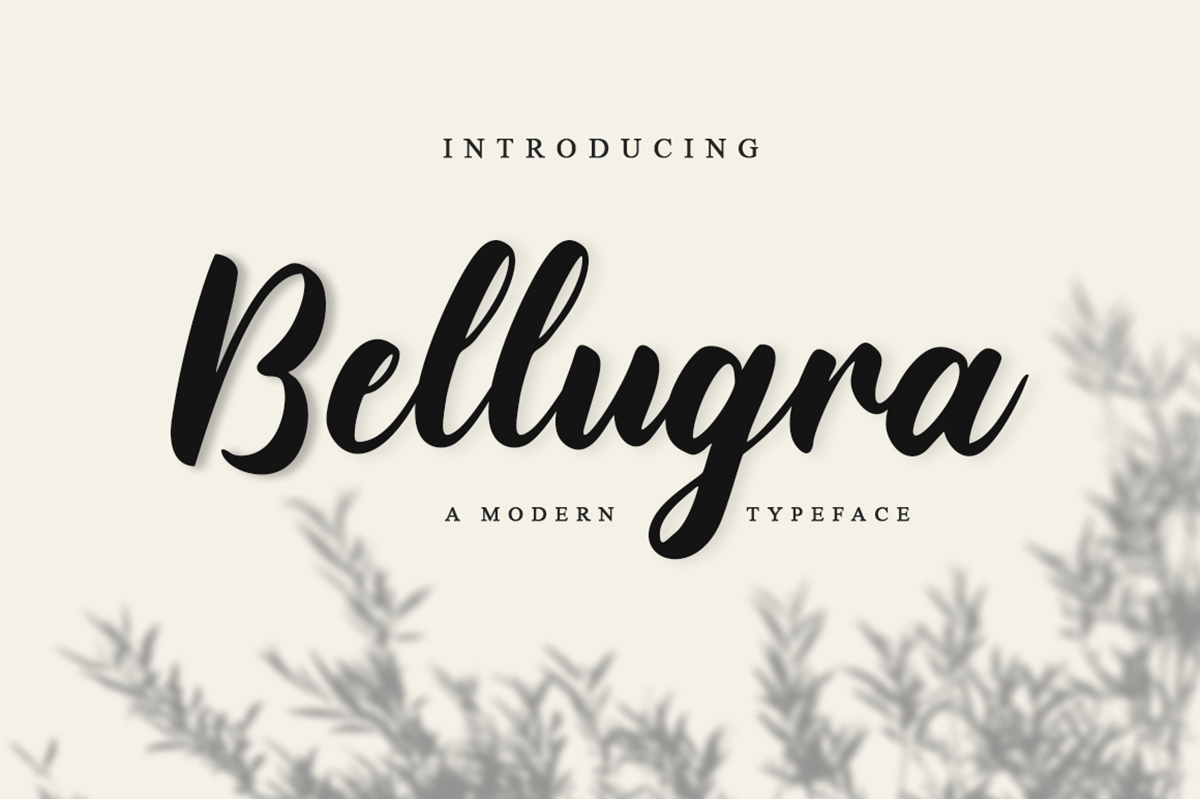 Bellugra Script Free Font