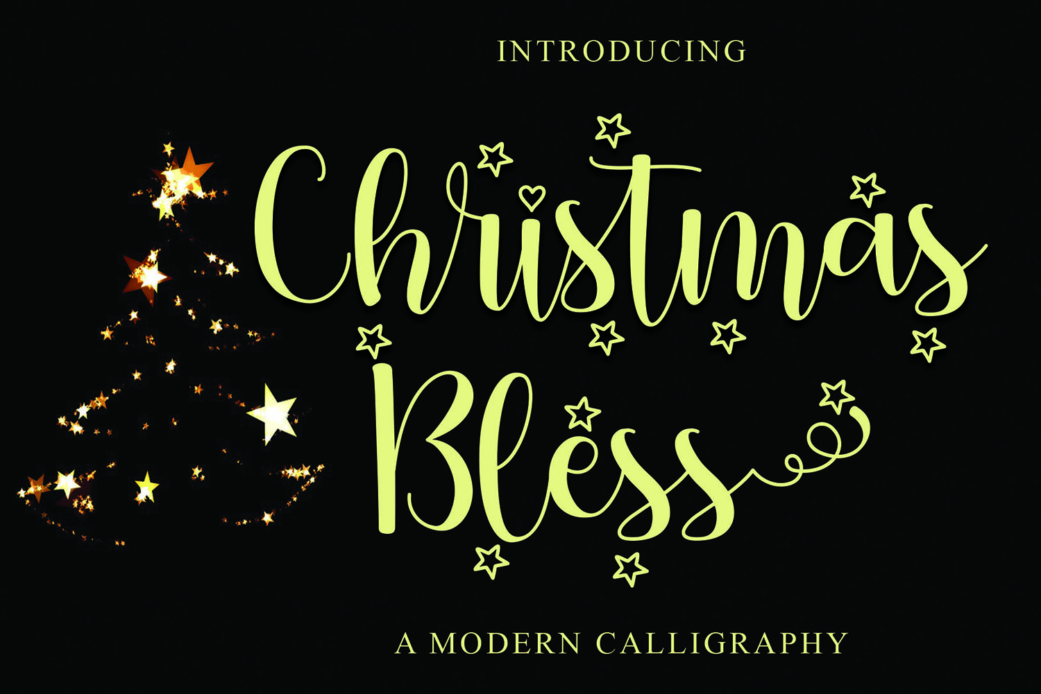 Christmas Bless Free Font