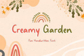 Creamy Garden Free Font