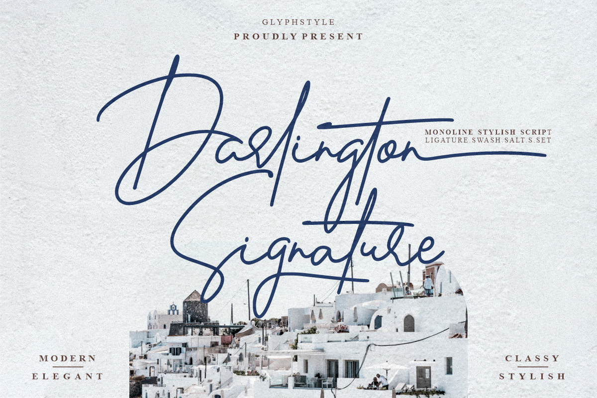 Darlington Signature Free Font