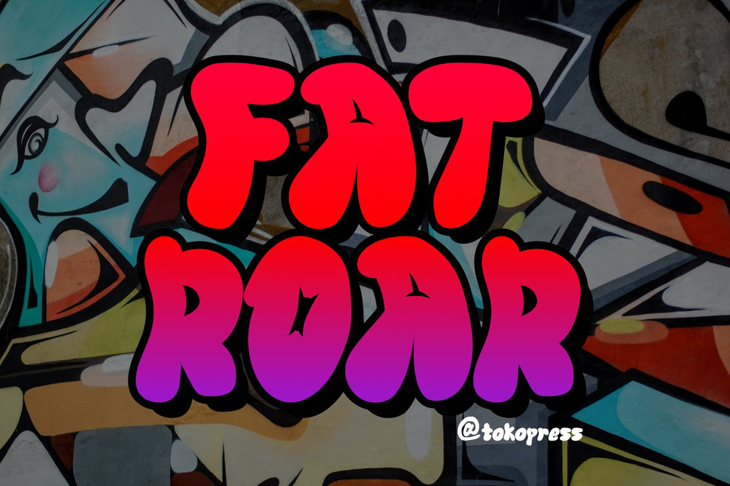 Fat Roar Free Font