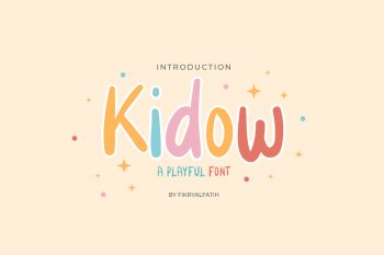 Kidow Playful Free Font