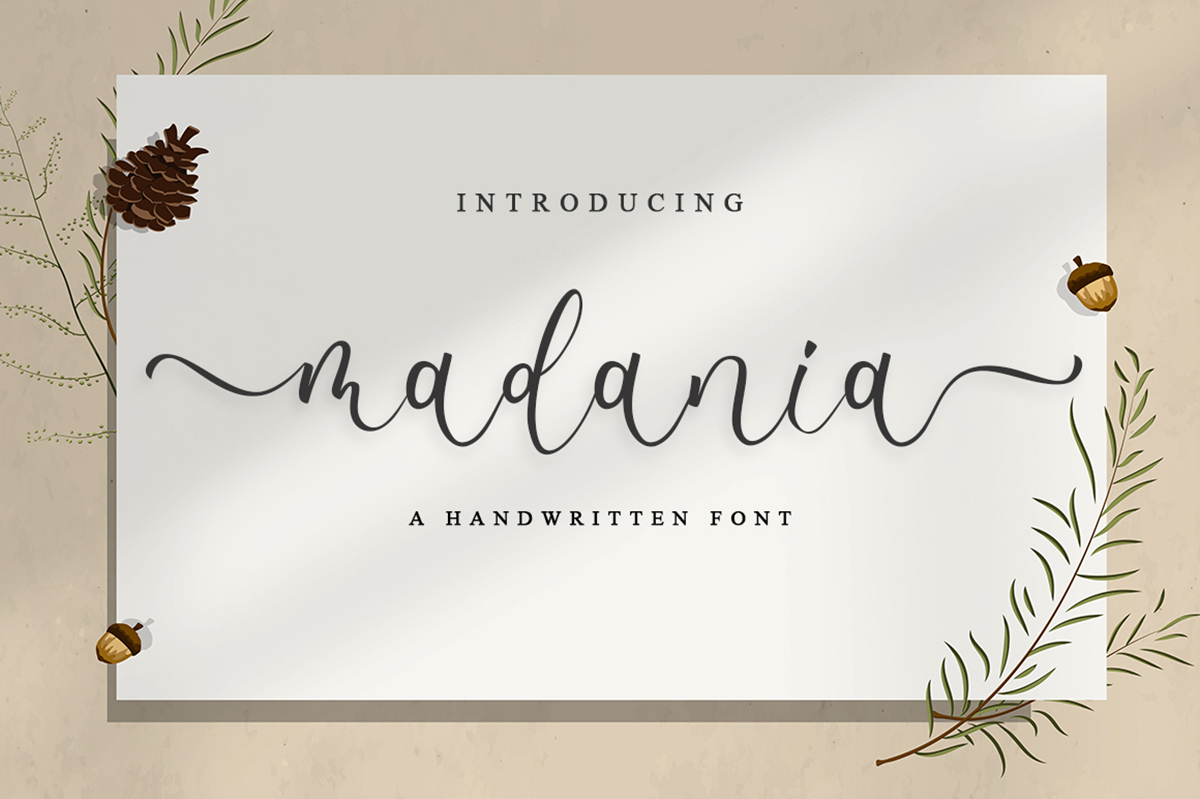 Madania Script Free Font