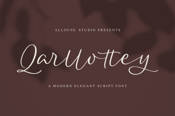 Qarllottey Free Font