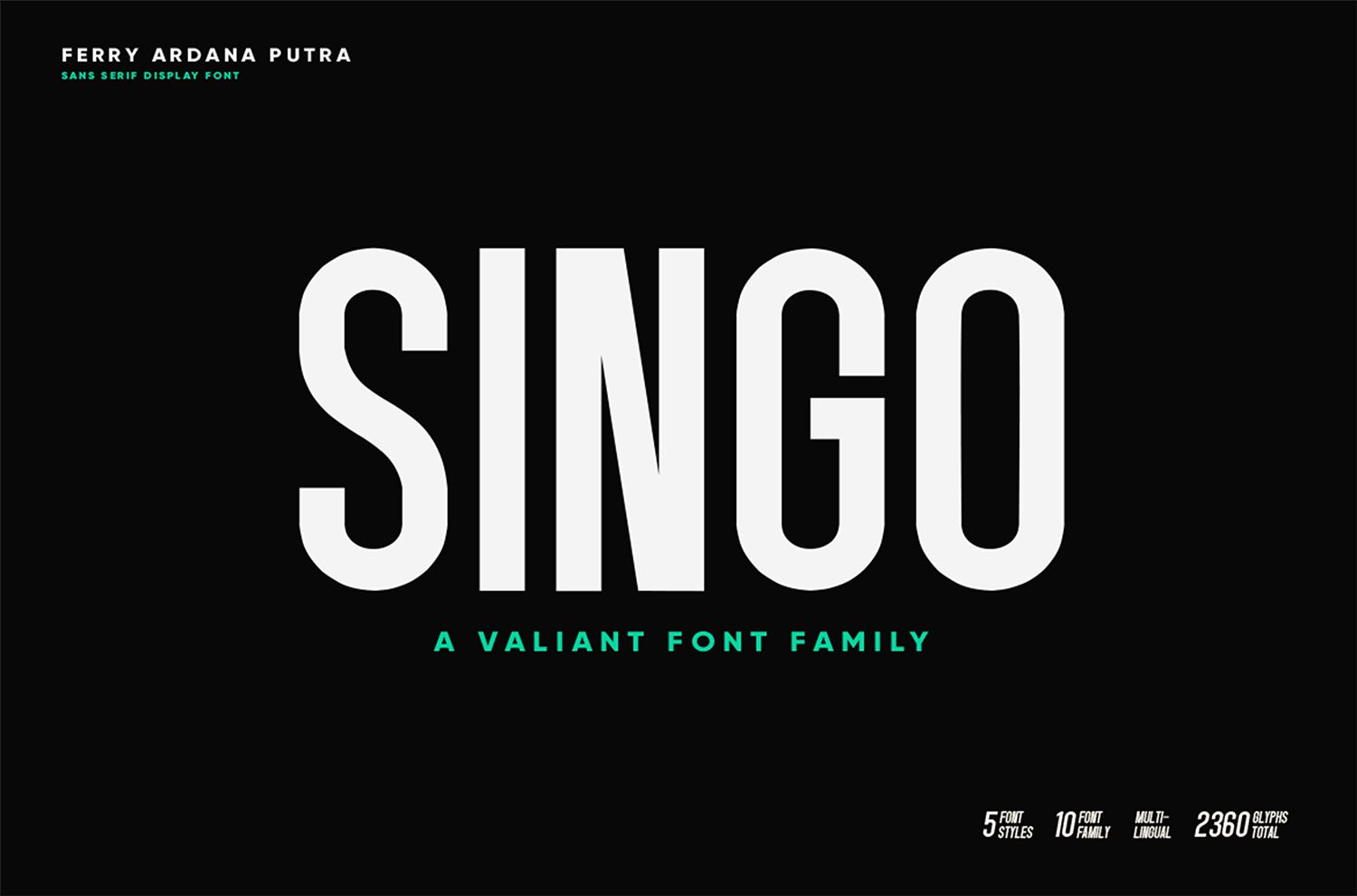 Singo Free Font