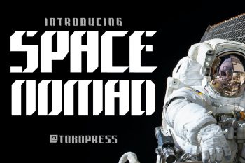 Space Nomad Free Font