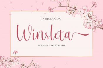Winsleta Script Free Font