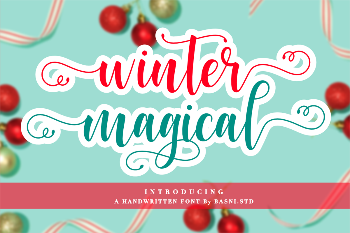 Wintermagical Free Font